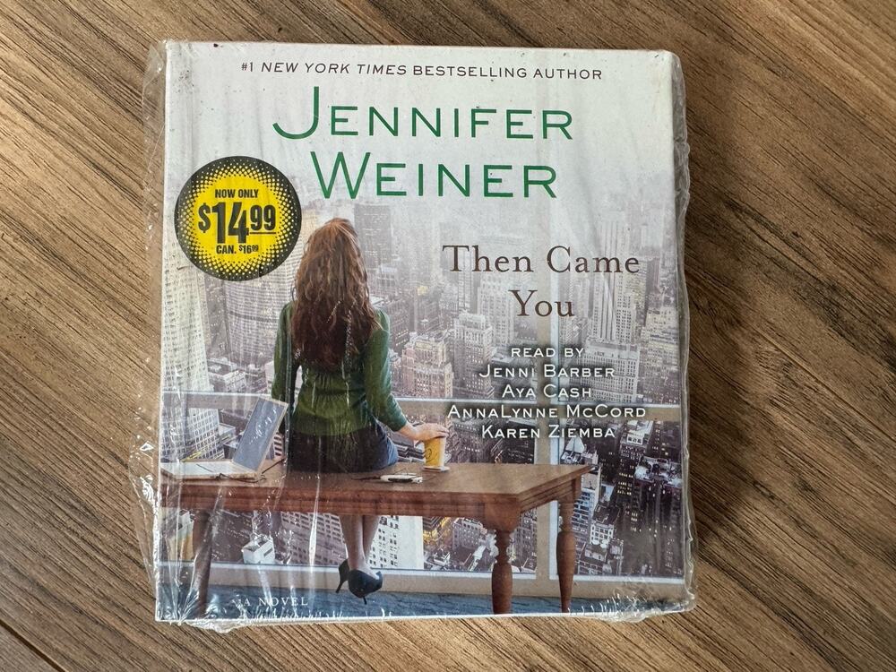 Then Came You Audio Book 6 CD’s Set New York Best Seller Jennifer Weiner